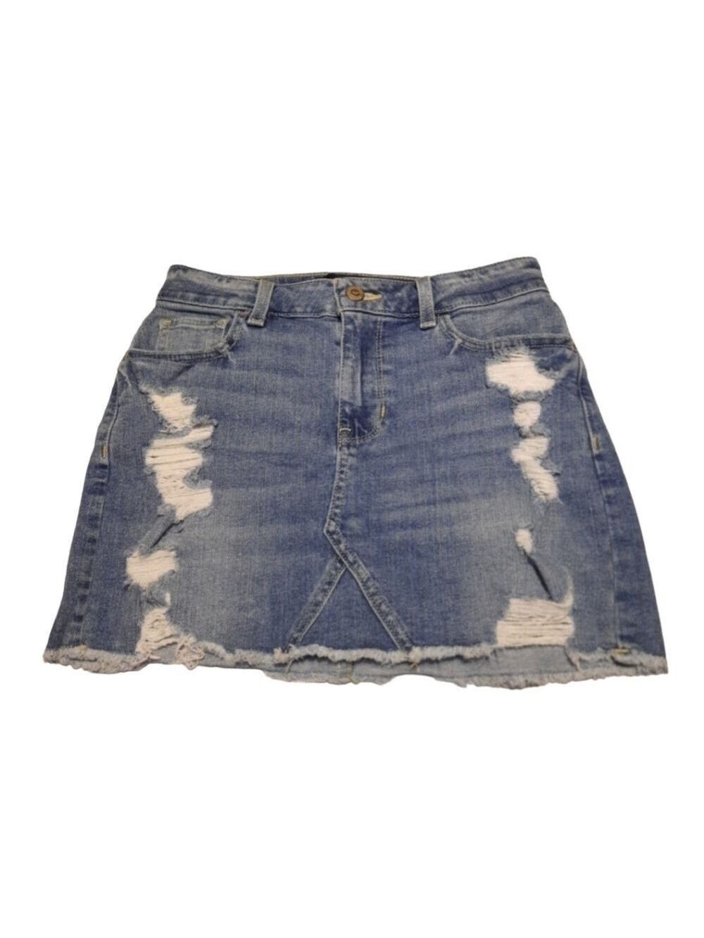 Hollister High Rise Denim Skirt Size 1